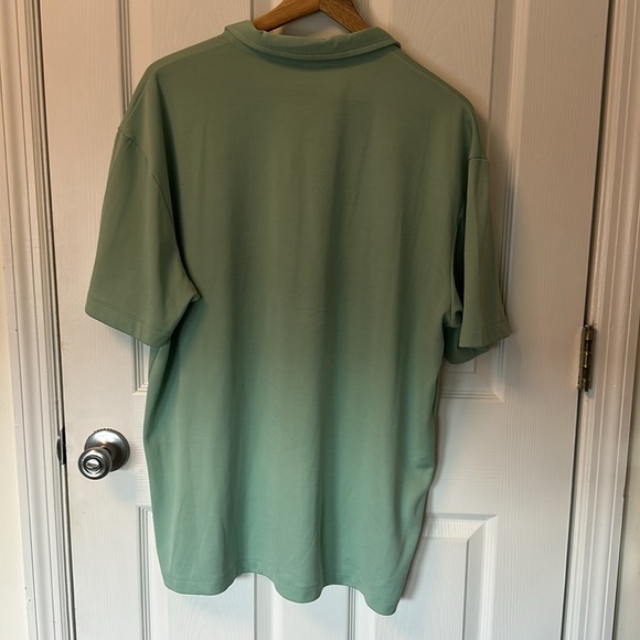 Patagonia Men's XL Performance Green Polo Shirt - Picture 5 of 7